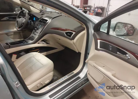 2014 Lincoln Mkz Hybrid из США, поврежденный, VIN 3LN6L2LU2ER825861